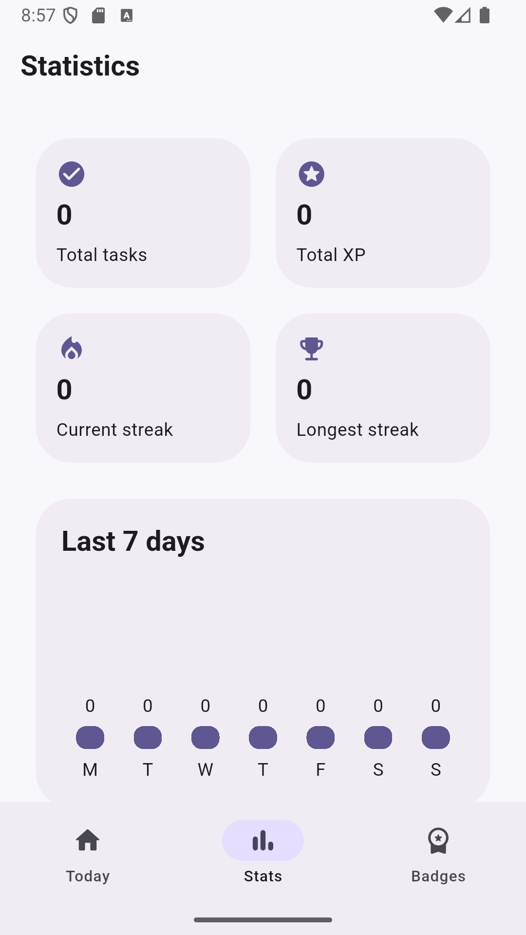 Stats Screen